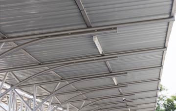 installing Golden Hill metal roofing